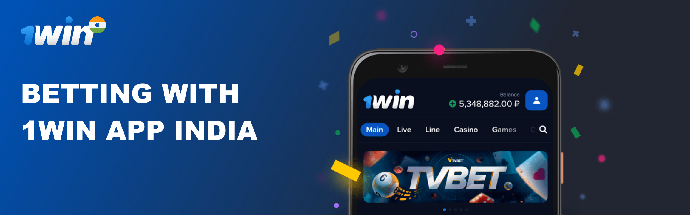 Betting with 1win App India